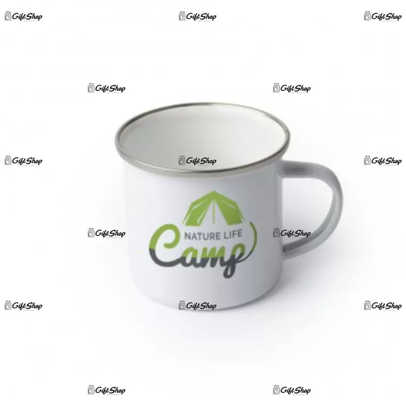 . cana din metal, personalizata